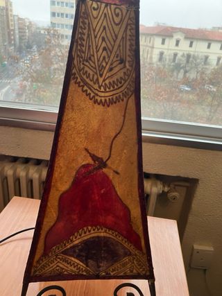 Lámpara Marroquí Metal y Papel