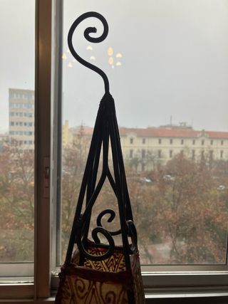 Lámpara Marroquí Metal y Papel