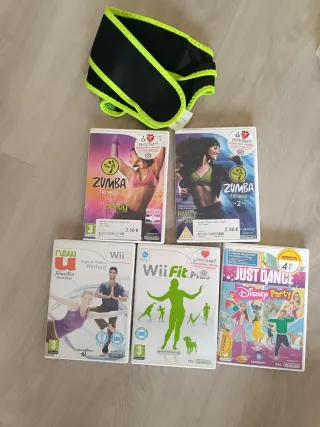 Nintendo Wii con giochi e accessori