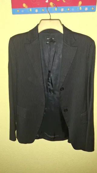 Americana Zara Negra Talla 36