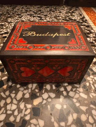 Scatola porta carte da gioco