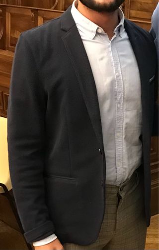 Chaqueta azul Jules Talla M