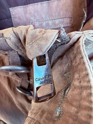 Parka acolchada verde CALVIN KLEIN talla XXL