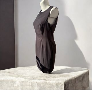 Vestido H&M Negro/Gris Talla XL