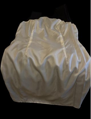 Vestido H&M Negro/Gris Talla XL