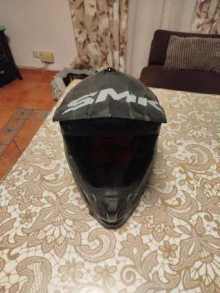 Casco Integral SMK Negro