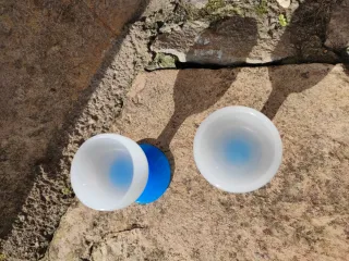 Copas para huevos escalfados vintage