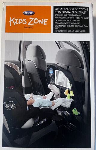 Organizador coche Jane Kids Zone con funda tablet