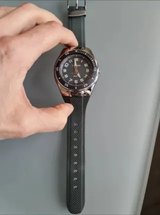 Reloj Calypso Negro y Plateado