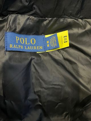 Abrigo Ralph Lauren Negro