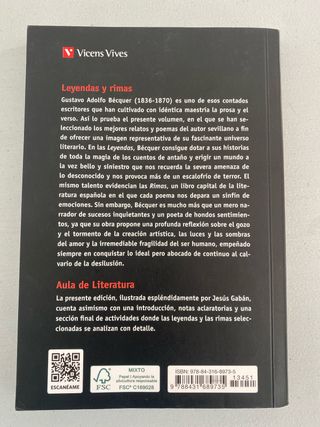 Leyendas y rimas / Gustavo Adolfo Bécquer