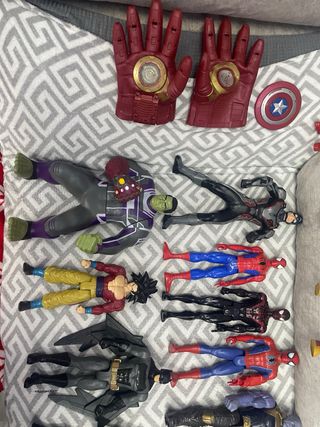 Figuras Marvel, Goku, Fortnite
