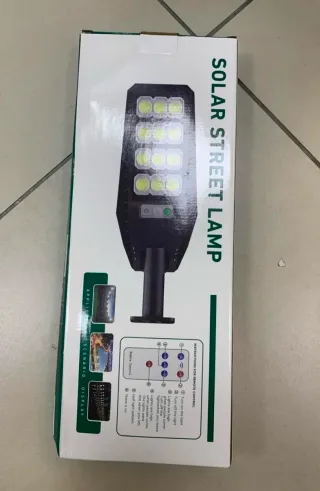Lampione solare LED 400W
