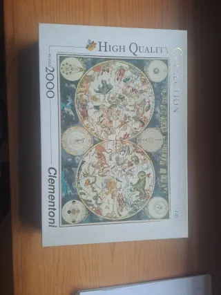 Puzzle Clementoni 2000 Piezas Mapa Estelar