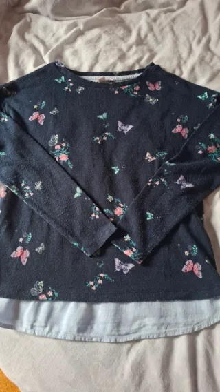 Jersey Springfield Mariposa Azul y Rosa