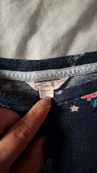 Jersey Springfield Mariposa Azul y Rosa