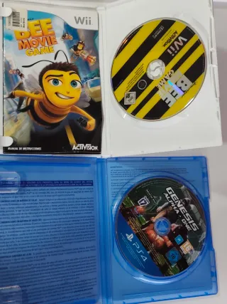 Lote Videojuegos PS4 y Wii