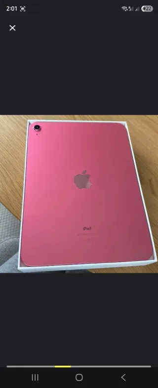 iPad 10ª Gen Rosa in Scatola