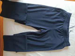 Conjunto chándal hombre azul y gris