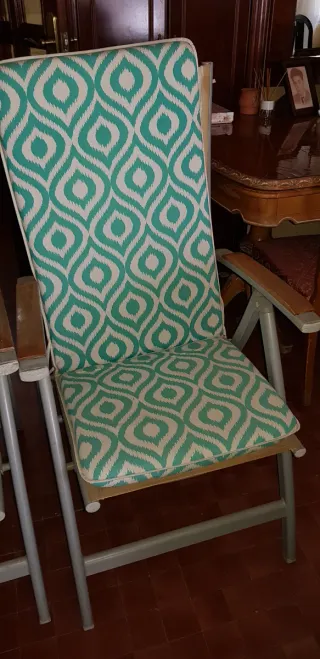 Par de hamacas con cojines