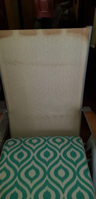 Par de hamacas con cojines