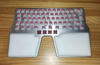 Dygma Raise 2 Teclado Mecánico Split Plata Blanco
