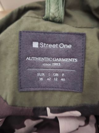 Chaqueta verde militar sin estrenar