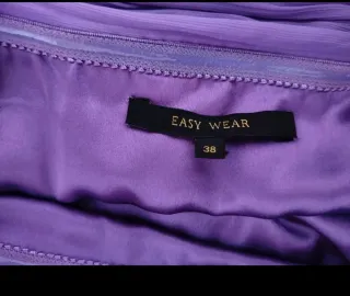 Vestido fiesta morado. Marca Easy Wear