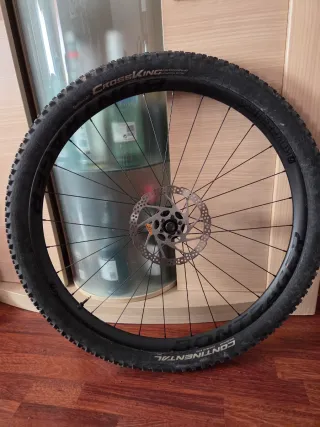 Ruedas de Carbono Bontrager.