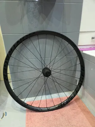 Ruedas de Carbono Bontrager.