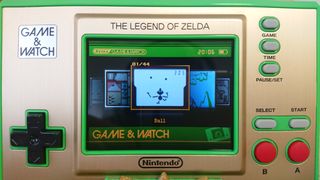 Game & Watch Zelda Nintendo Dorado