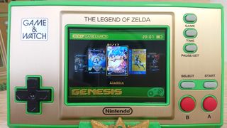 Game & Watch Zelda Nintendo Dorado