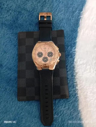 Reloj TechnoMarine Original Dorado y Azul