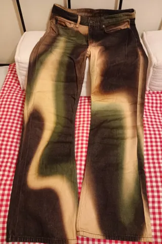 Jaded London Pantalón retro Flared Fit, unisex