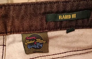 Jaded London Pantalón retro Flared Fit, unisex