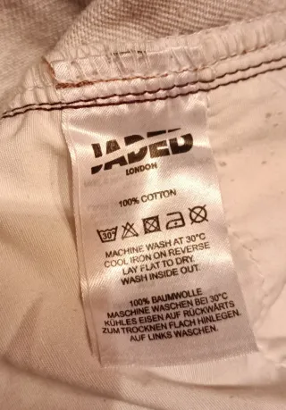 Jaded London Pantalón retro Flared Fit, unisex