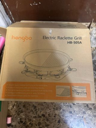 Raclette Eléctrica 8 Personas