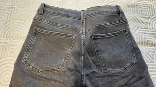 Pantalón tejano niña Zara gris