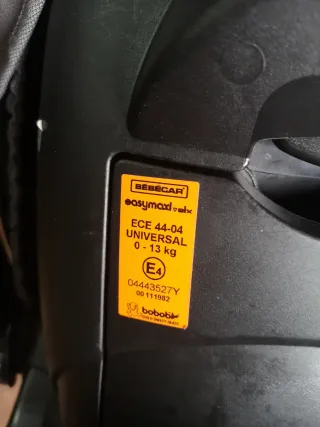 Silla coche Bebécar Easymaxi Grupo 0+