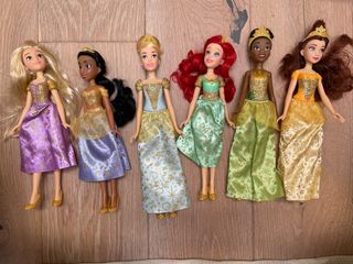 Muñecas Princesas Disney Colección como Nuevas