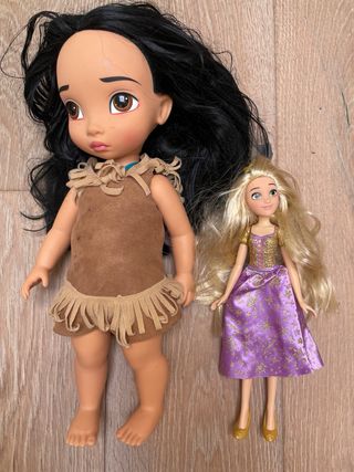 Muñecas Princesas Disney Colección como Nuevas