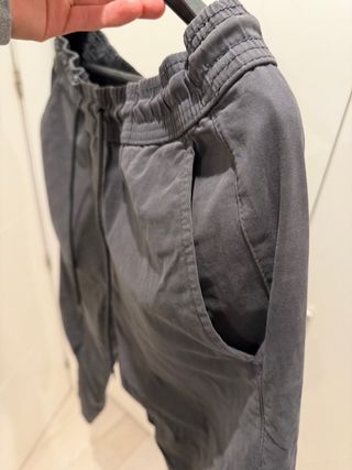 Pantalón Zara Gris Hombre