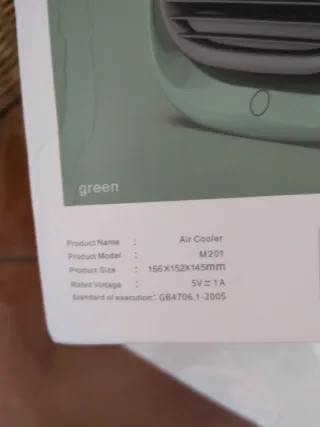 Ventiladores Enfriadores de Aire Portátil