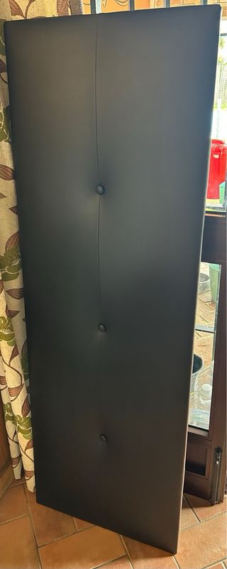 Cabecero polipiel marrón