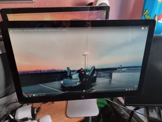 Apple Monitor Cinema LED 24 Plata