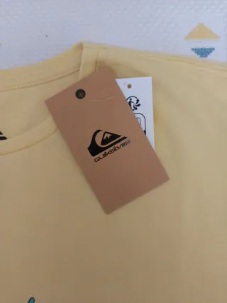 Camiseta Quiksilver Talla 16 Skull Surf