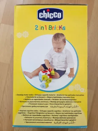 Puzzle Chicco 2 en 1 Bricks