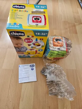 Puzzle Chicco 2 en 1 Bricks