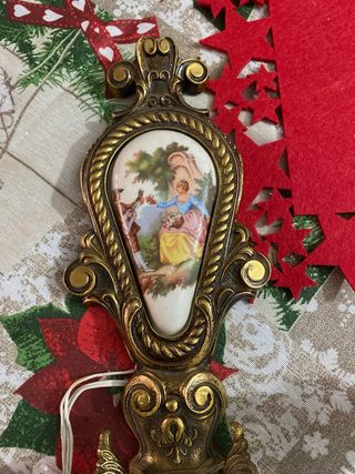 2 Apliques Antiguos Limoges Severs