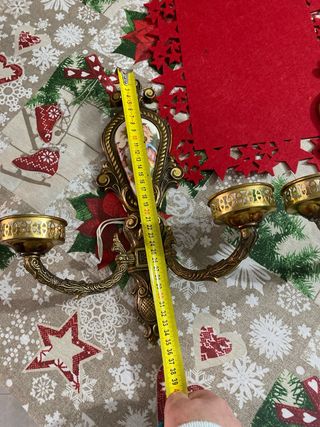 2 Apliques Antiguos Limoges Severs